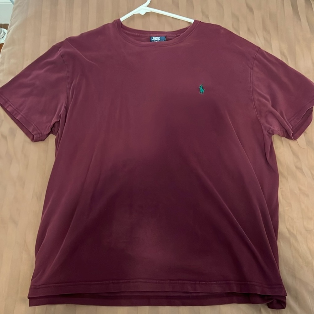 Polo Ralph Lauren Men’s Maroon T-Shirt